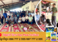 ឯកឧត្តមរដ្ឋលេខាធិការ ចាន់ ចេស្តា អញ្ជើញដឹកនាំក្រុមការងារ ជួបសំណេះសំណាលជាមួយកសិករទទួលផល ពីការកៀរពង្រាបដីស្រែដោយប្រព័ន្ធឡាស៊ែ ក្នុងភូមិសាស្រ្តខេត្តកំពត