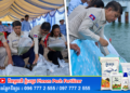 កូនត្រី និងកូនក្តាមសេះ ប្រមាណ៦ម៉ឺនក្បាល បានលែងចូលក្នុងដែនសមុទ្រខេត្តព្រះសីហនុ ដើម្បីបង្កើនធនធានជលផលសមុទ្រ